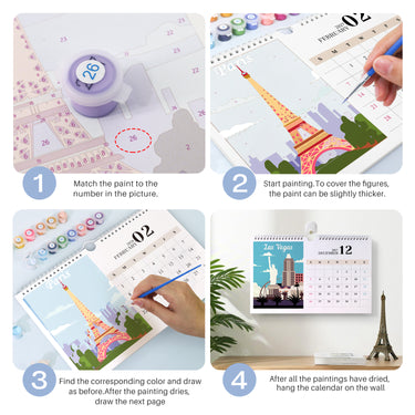 city-paint-by-numbers-calendar-2027