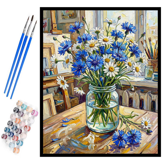 cornflowers-and-daisies-paint-by-numbers-kit