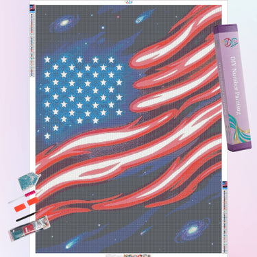 cosmic-american-flag-diamond-painting-kit-diamond-painting-art-kit