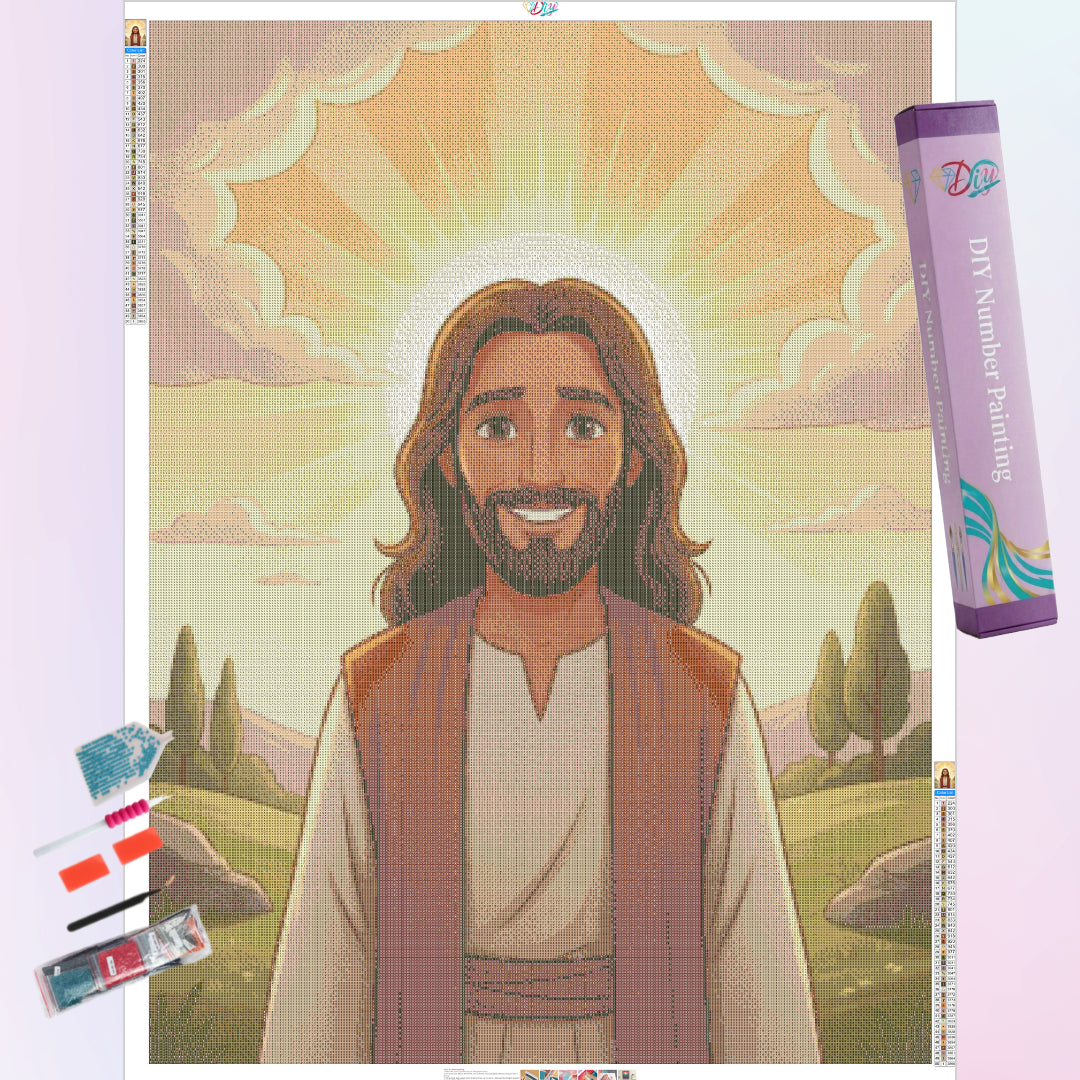 dear-jesus-diamond-painting-art-kit