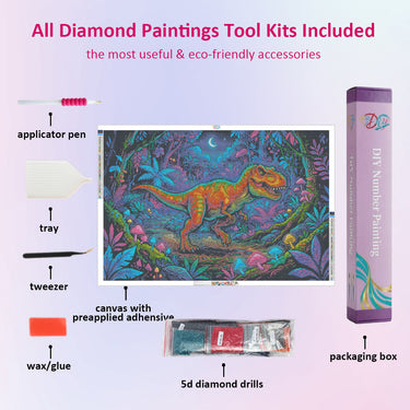 dinosaur-jungle-t-rex-diamond-painting-kit-diamond-painting-art-kit