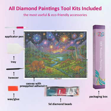 dinosaur-land-diamond-painting-kit-diamond-painting-art-kit