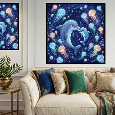 dolphin-and-glowing-jellyfish-diamond-painting-kit