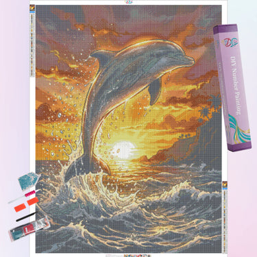 dolphin-at-golden-hour-diamond-painting-kit