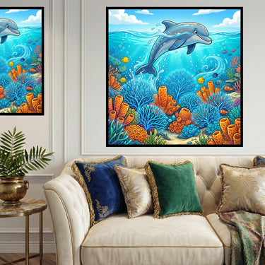 dolphin-jumping-underwater-diamond-painting-kit