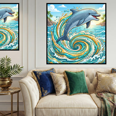 dolphin-out-of-a-swirl-diamond-painting-kit