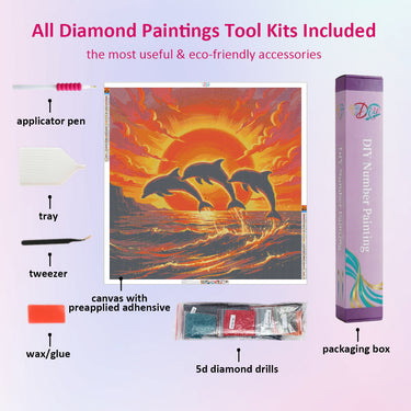 dolphins-at-buring-sunset-diamond-painting-kit