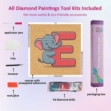 e-for-elephant-diamond-painting-art-kit