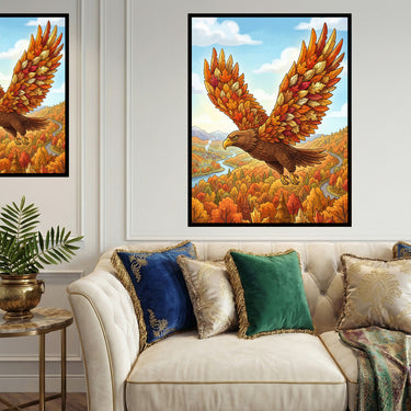 eagle-with-maple-leaf-wings-diamond-painting-kit