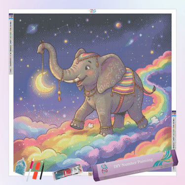 elephant-above-the-rainbow-diamond-painting-kit