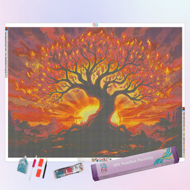 flaming-phoenix-tree-diamond-painting-kit