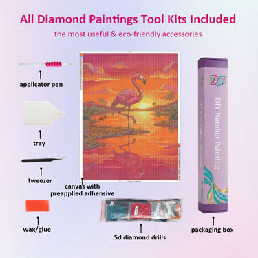 flamingo-at-sunset-diamond-painting-kit