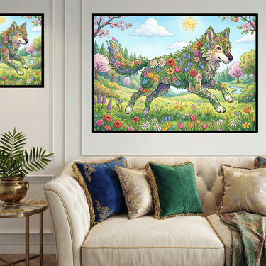 floral-wolf-diamond-painting-kit