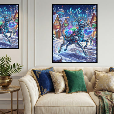 future-robot-reindeer-diamond-painting-kit
