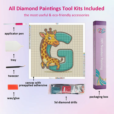 g-for-giraffe-diamond-painting-art-kit