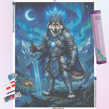 general-wolf-diamond-painting-kit