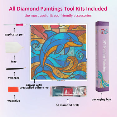 geometric-dolphin-diamond-painting-kit