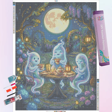 ghost-tea-party-diamond-painting-kit