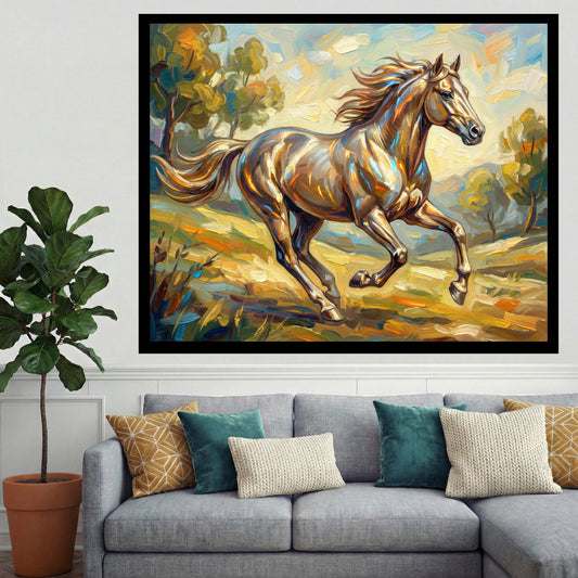 golden-horse-paint-by-numbers-kit