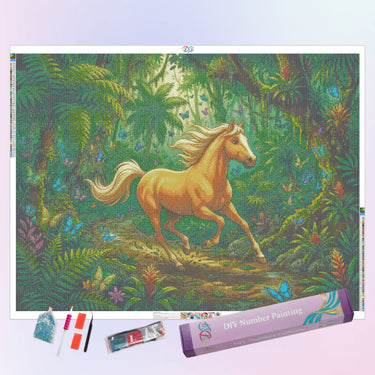 golden-horse-diamond-painting-kit
