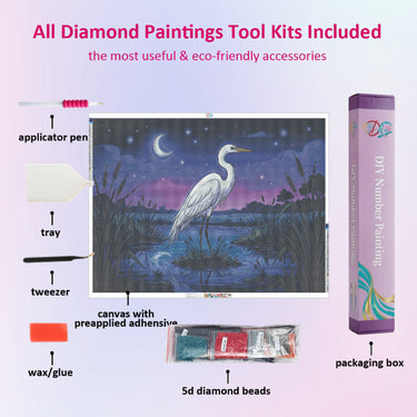 great-egret-diamond-painting-kit