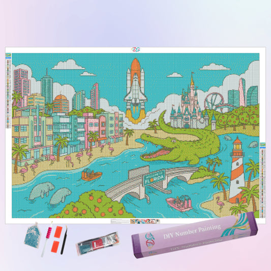 green-florida-diamond-painting-art-kit