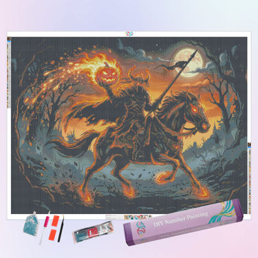 halloween-dark-rider-diamond-painting-kit