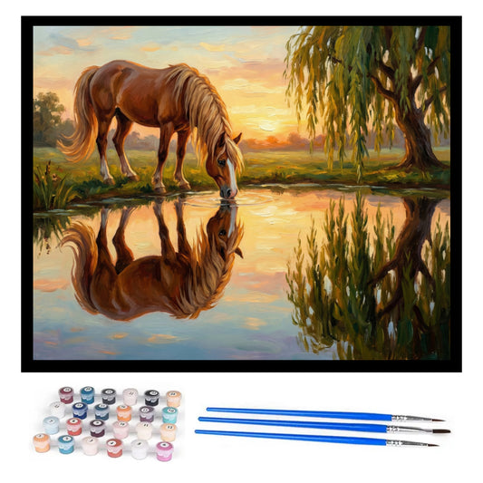horse-drinking-water-paint-by-numbers-kit