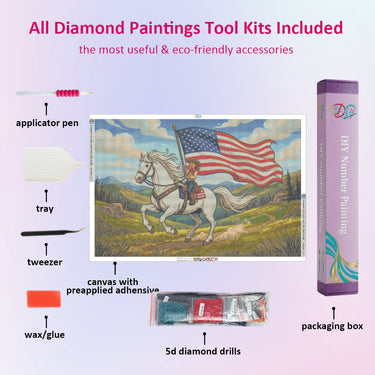 horse-with-american-flag-diamond-painting-kit