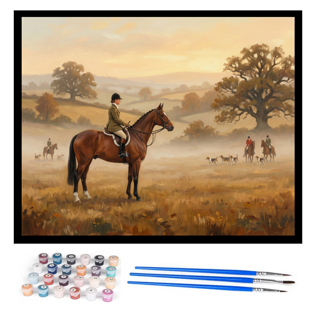 hunter-horse-paint-by-numbers-kit