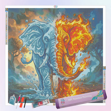 ice-and-fire-elephant-diamond-painting-kit