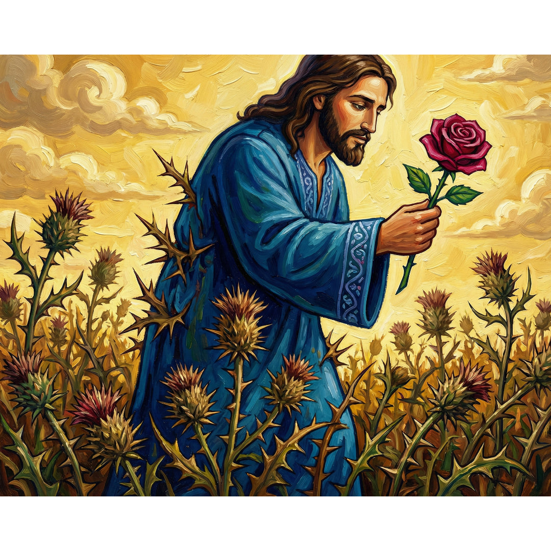 jesus-hold-a-rose-paint-by-numbers-kit