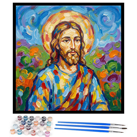 jesus-impression-paint-by-numbers-kit