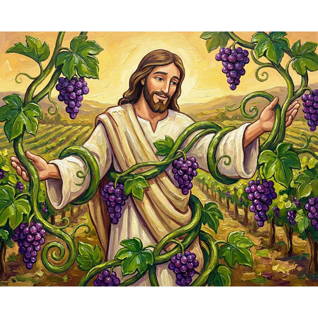 jesus-in-the-vineyard-paint-by-numbers-kit