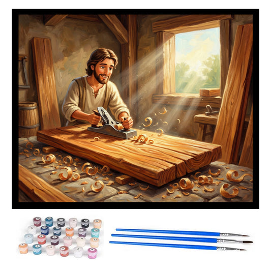 jesus-in-workshop-paint-by-numbers-kit