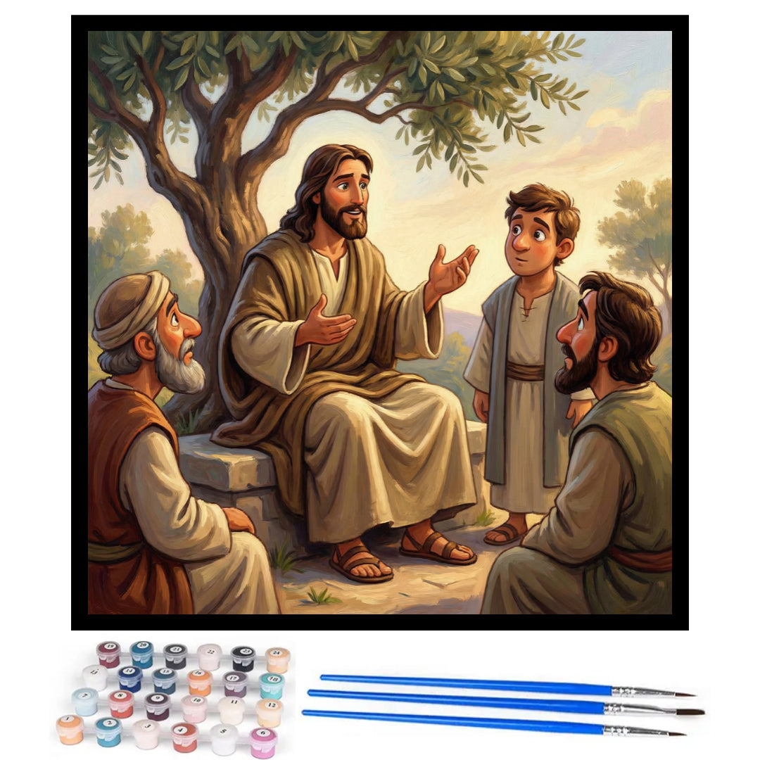 jesus-preach-paint-by-numbers-kit