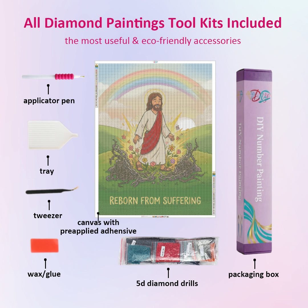 jesus-reborn-from-suffering-diamond-painting-art-kit