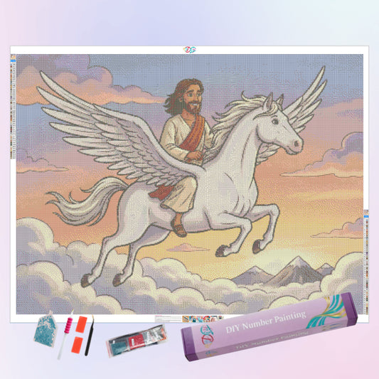 jesus-riding-on-pegasus-diamond-painting-art-kit