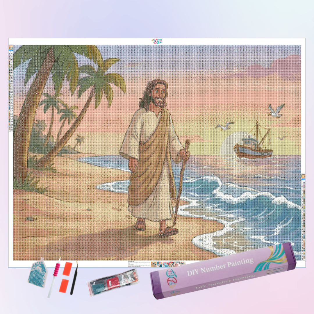 jesus-walks-along-the-sea-diamond-painting-art-kit