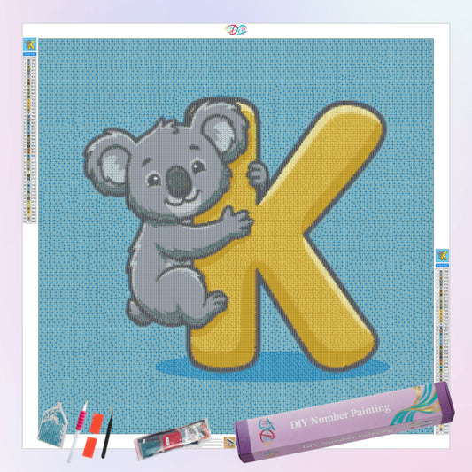 k-for-koala-diamond-painting-art-kit