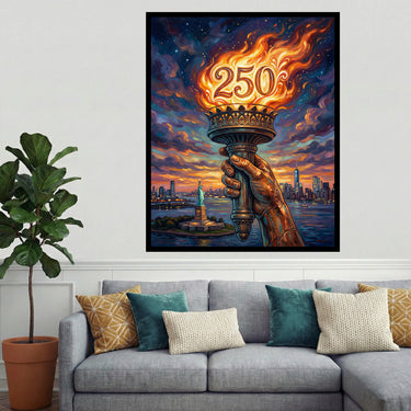liberty's-torch-paint-by-numbers-kit