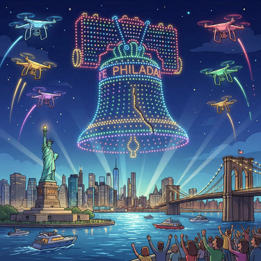 light-show-of-liberty-bell-diamond-painting-kit-diamond-painting-art-kit