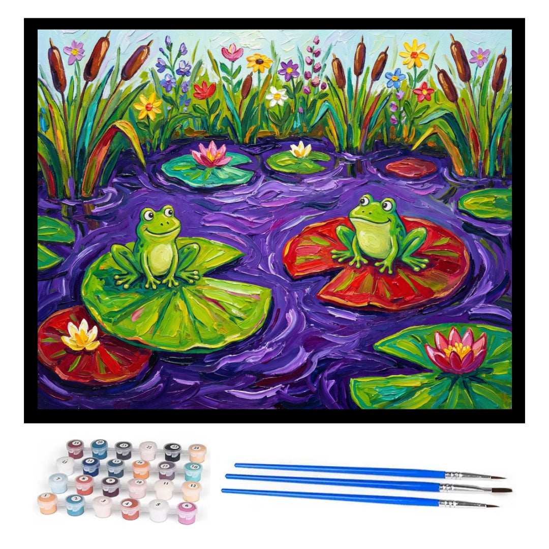 lily-pond-paint-by-numbers-kit