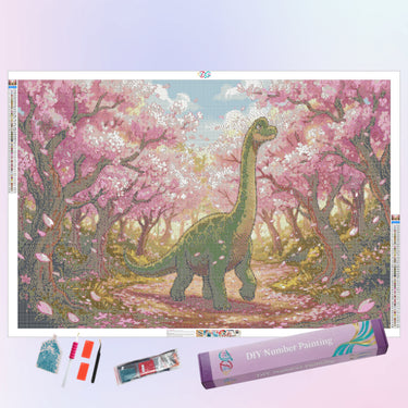 long-necked-dinosaur-diamond-painting-kit-diamond-painting-art-kit