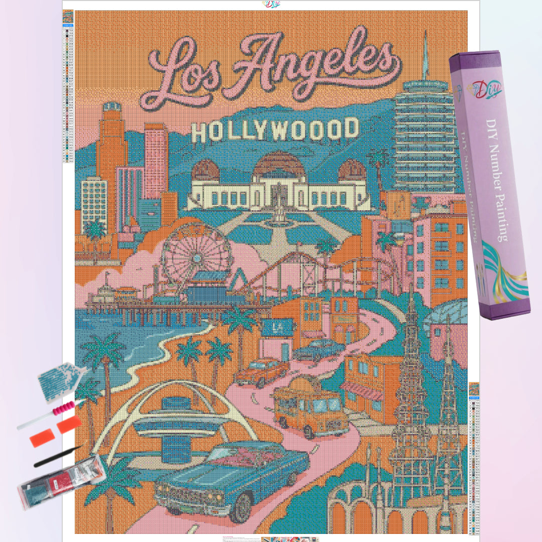 los-angeles-diamond-painting-art-kit