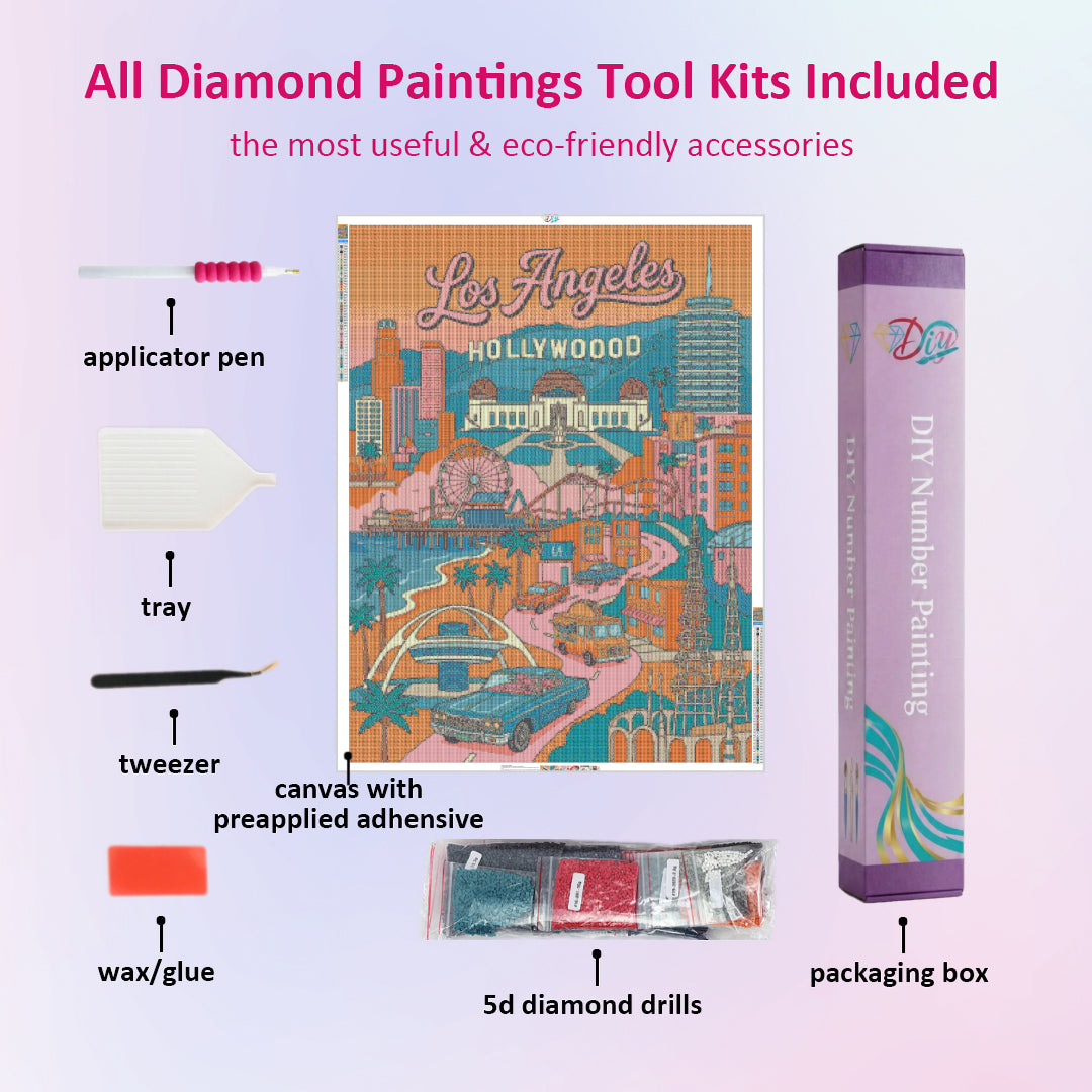 los-angeles-diamond-painting-art-kit