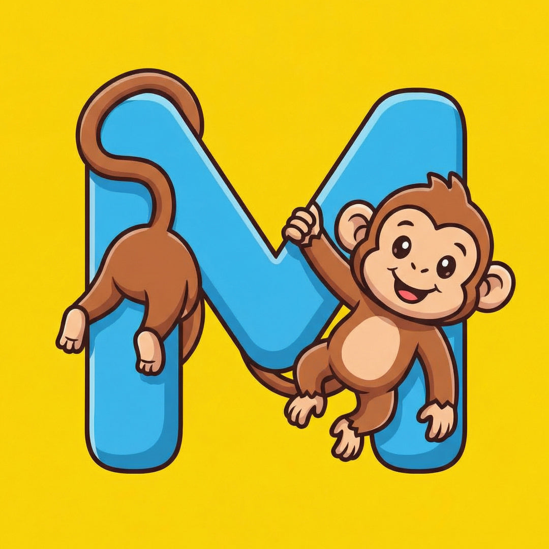 m-for-monkey-diamond-painting-art-kit
