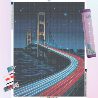 mackinac-bridge-at-night-diamond-painting-kit-diamond-painting-art-kit