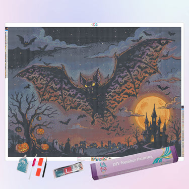 many-bats-diamond-painting-kit