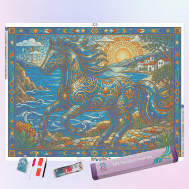 mosaic-horse-diamond-painting-kit